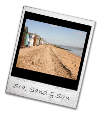 sea sand and sun at southend on sea